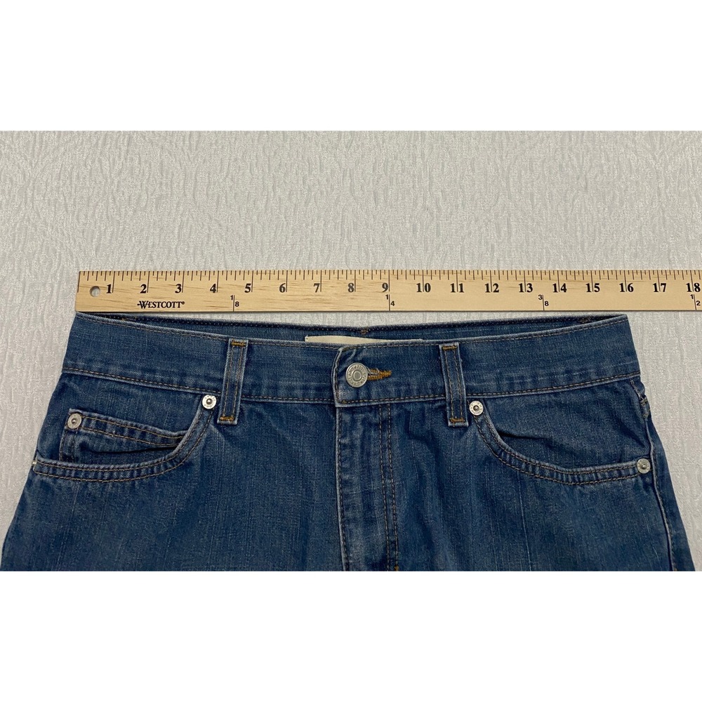 Vintage USA Gap‎ Jeans Straight Women's Size 10 R Blue Baumwolle - Picture 5 of 8